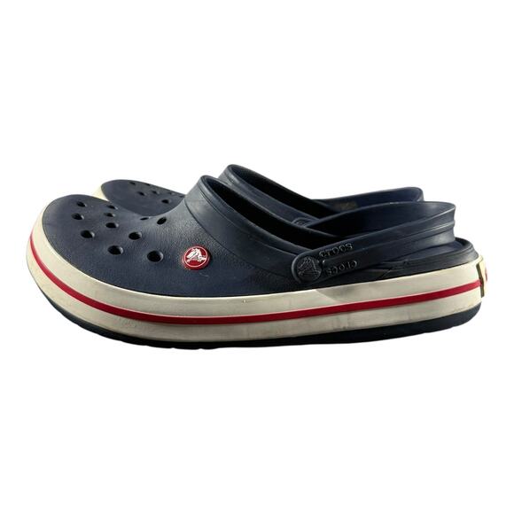 Crocs Unisex Adult Crocband Clog, Navy, 11 Mens / 13 Womens - Picture 2 of 9
